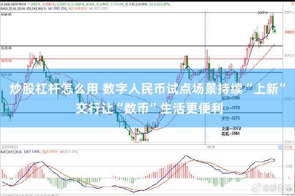 炒股杠杆怎么用 数字人民币试点场景持续“上新” 交行让“数币”生活更便利