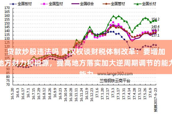 贷款炒股违法吗 黄汉权谈财税体制改革：要增加地方财力和税源，提高地方落实加大逆周期调节的能力